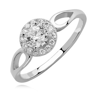 Inel argint cu pietre DiAmanti Z1162A_W-DIA (Argint 925‰ 2,2 g.)